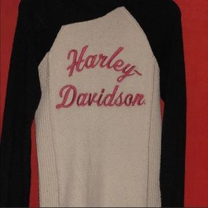 *1110* VGUC HARLEY DAVIDSON HOODED SWEATER.
